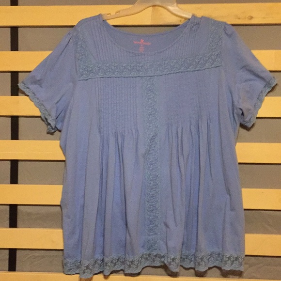 Woman Within Tops - Women's beautiful plus size blouse.